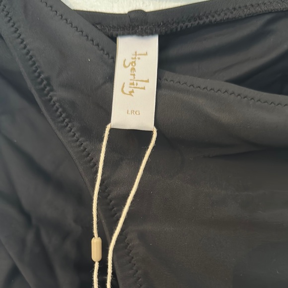 Lrg Black swimwear with Adjustable Tie Details - Picture 2 of 16